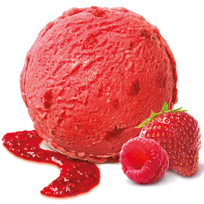 Mövenpick Délices de fruits Crème glacée aux framboises & fraises (900ml)